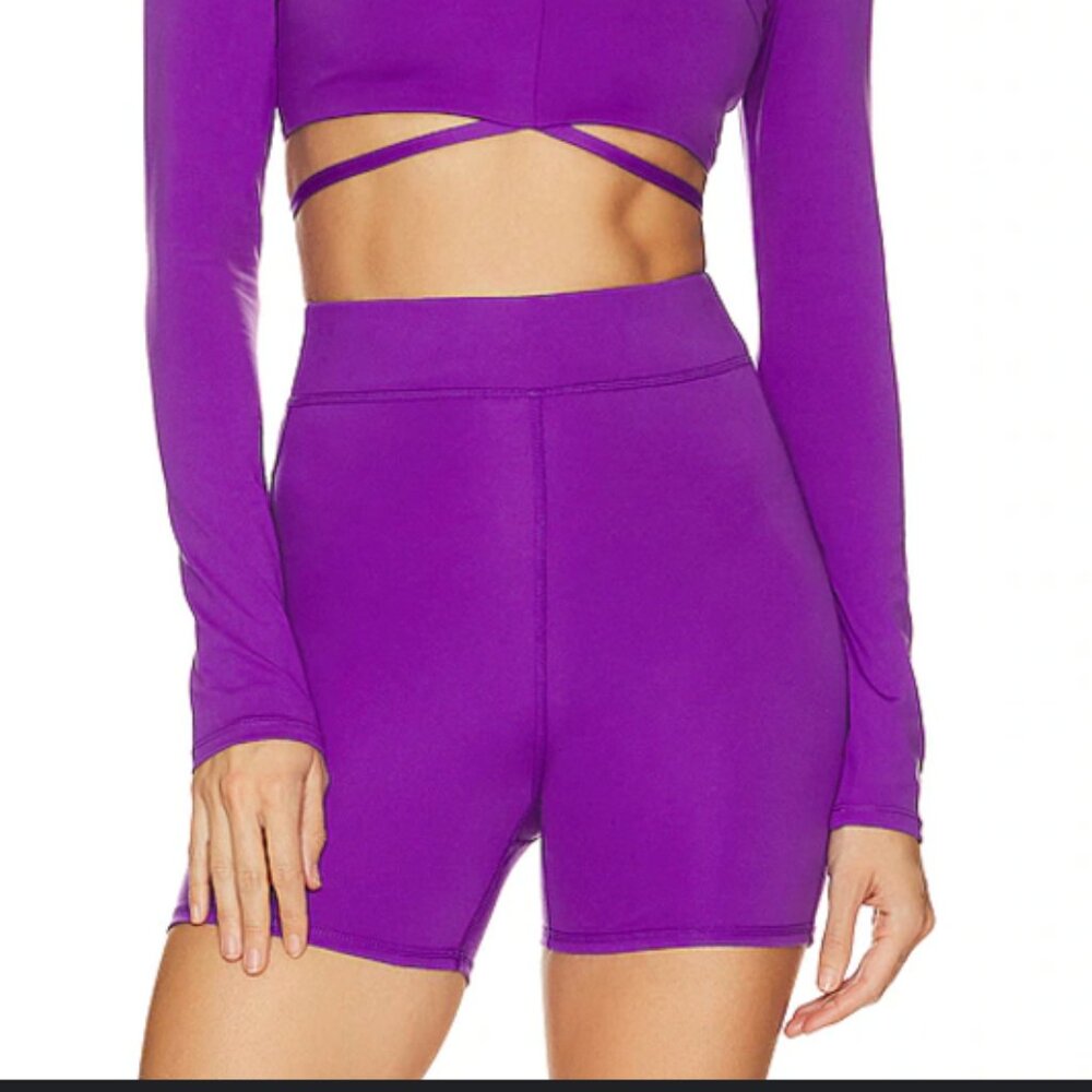 Camila Coelho Sport Palmira 4 Inch Bike Short